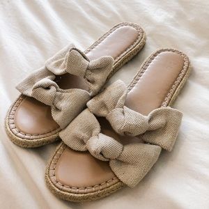 Target knotted sandals